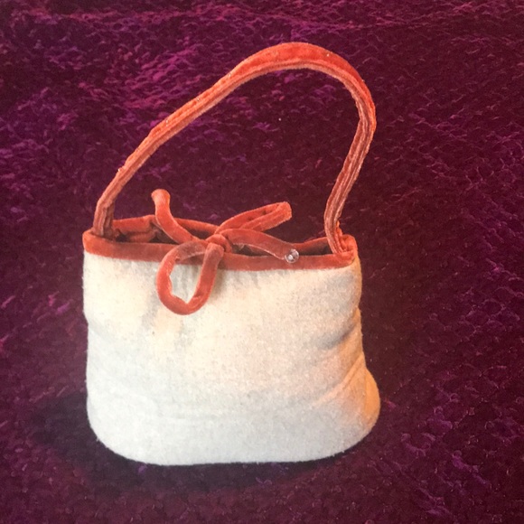 🎉3 for $20🎉 Small felt & velvet purse - Picture 5 of 6